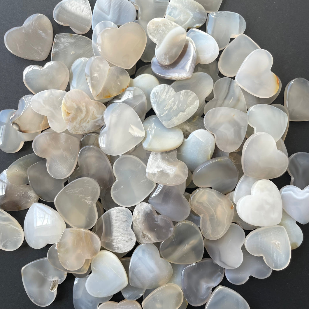 100 Clearly Translucent Agates