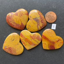 Load image into Gallery viewer, Family of 5 Red and Yellow Ocean Jasper
