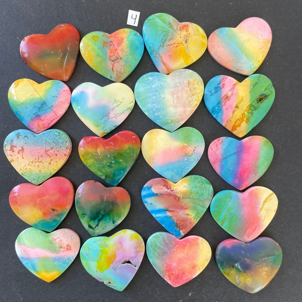 Kindness Kits: 20 Rainbow-dyed Agate