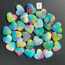 Load image into Gallery viewer, 30 Tie-Dye Hearts
