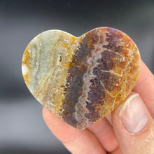 Load image into Gallery viewer, Large Dream Amethyst Heart Rocks
