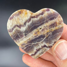 Load image into Gallery viewer, Large Dream Amethyst Heart Rocks
