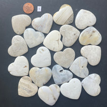 Load image into Gallery viewer, 20 White Agates and Jaspers
