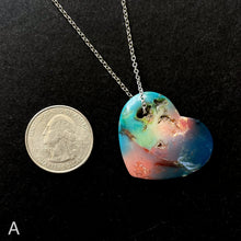 Load image into Gallery viewer, Rainbow Geode Pocket Necklaces
