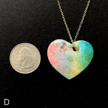 Load image into Gallery viewer, Rainbow Geode Pocket Necklaces
