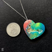 Load image into Gallery viewer, Rainbow Geode Pocket Necklaces
