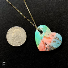 Load image into Gallery viewer, Rainbow Geode Pocket Necklaces
