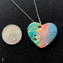 Load image into Gallery viewer, Rainbow Geode Pocket Necklaces
