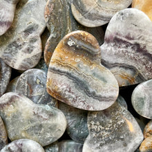 Load image into Gallery viewer, Dream Amethyst Heart Rocks
