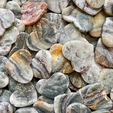 Load image into Gallery viewer, Dream Amethyst Heart Rocks
